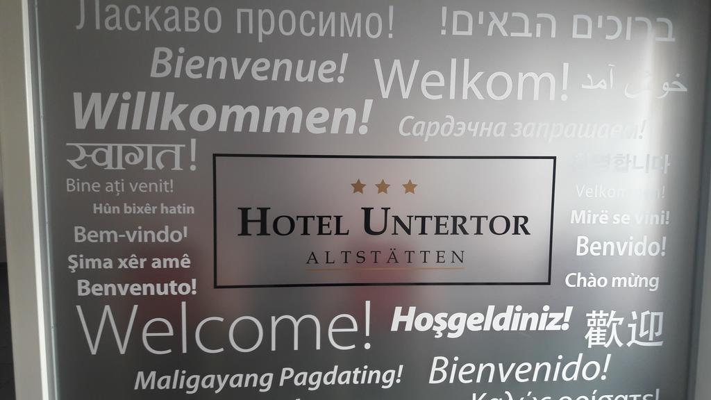 Hotel Untertor By Maier - Self-Check-In Altstätten Zewnętrze zdjęcie
